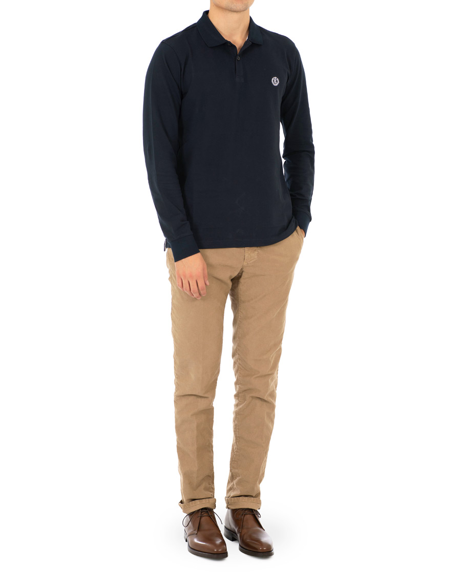 Herre | Trøjer | Henri-Lloyd | Henri Lloyd Musburry Regular Long Sleeve Polo Navy