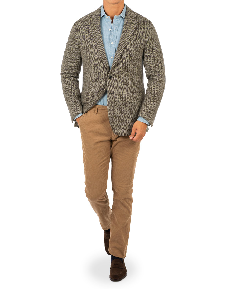 Herre | Blazere & jakker | Polo Ralph Lauren | Morgan Herringbone Blazer Black/Cream