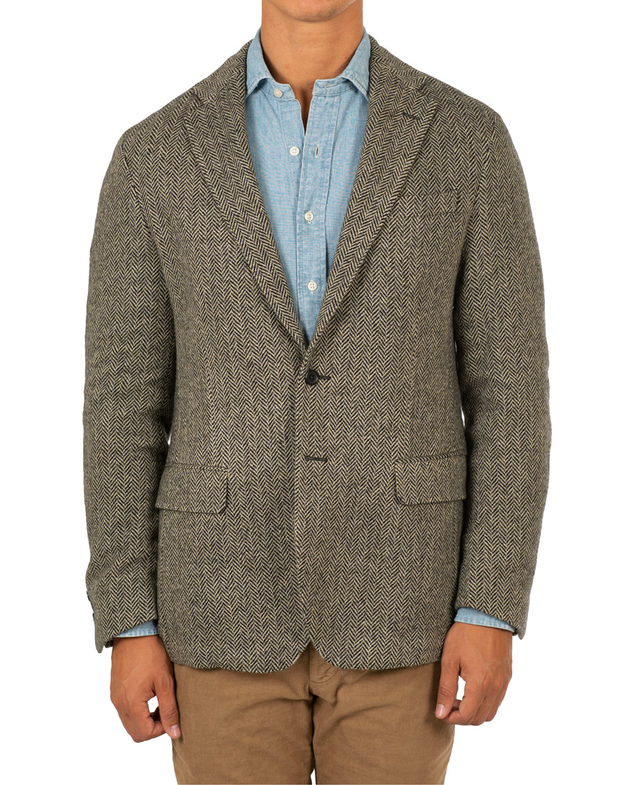 Herre | Blazere & jakker | Polo Ralph Lauren | Morgan Herringbone Blazer Black/Cream