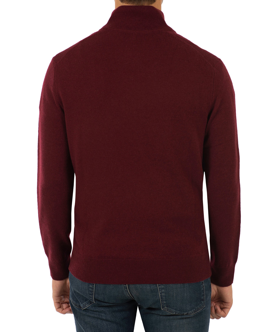 Herre | Trøjer | Polo Ralph Lauren | Merino Half Zip Classic Wine