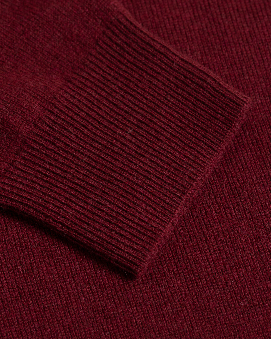 Herre | Trøjer | Polo Ralph Lauren | Merino Half Zip Classic Wine