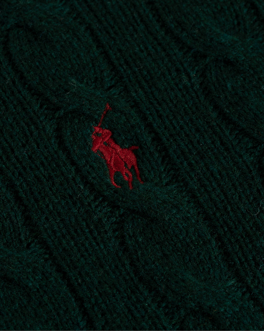Herre | Trøjer | Polo Ralph Lauren | Wool/Cashmere Cable Crew Neck College Green