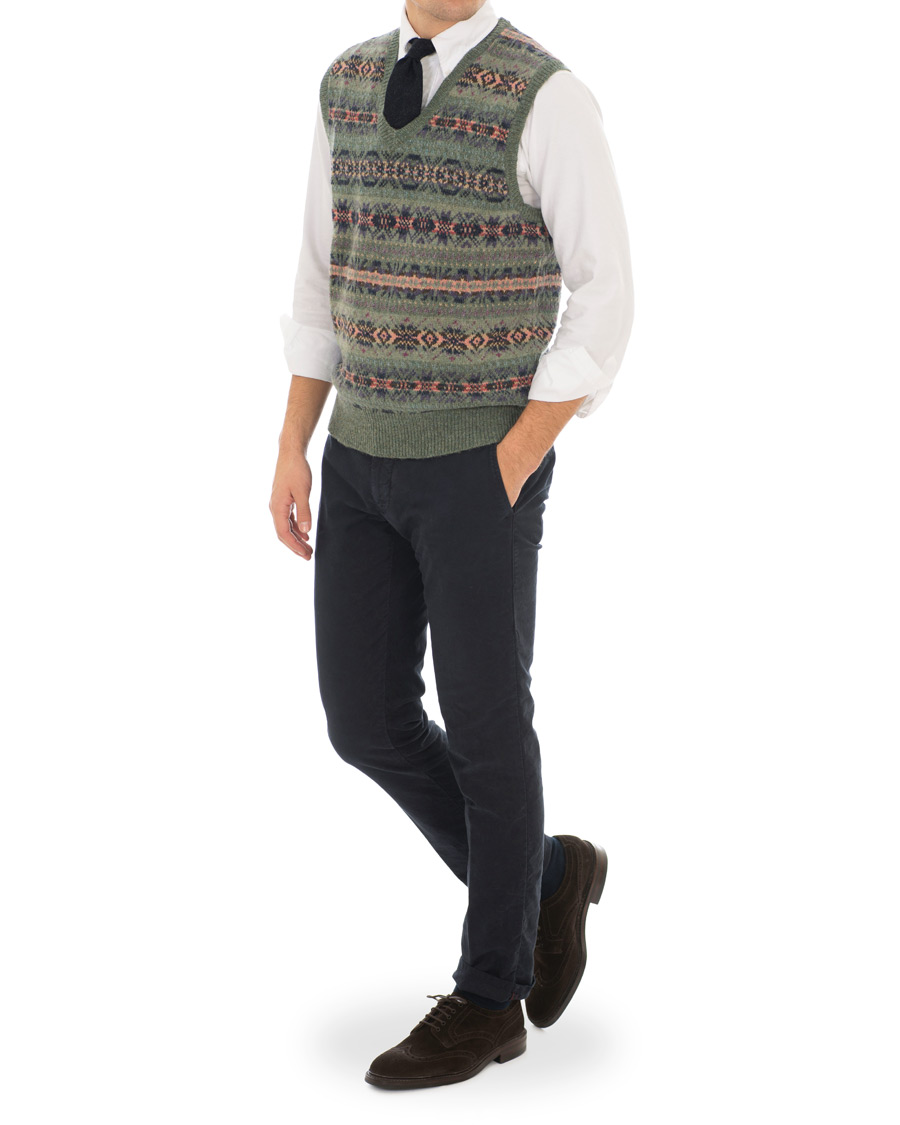 Herre | Trøjer | Polo Ralph Lauren | Wool Fairisle Crew Vest Lovette/Multi