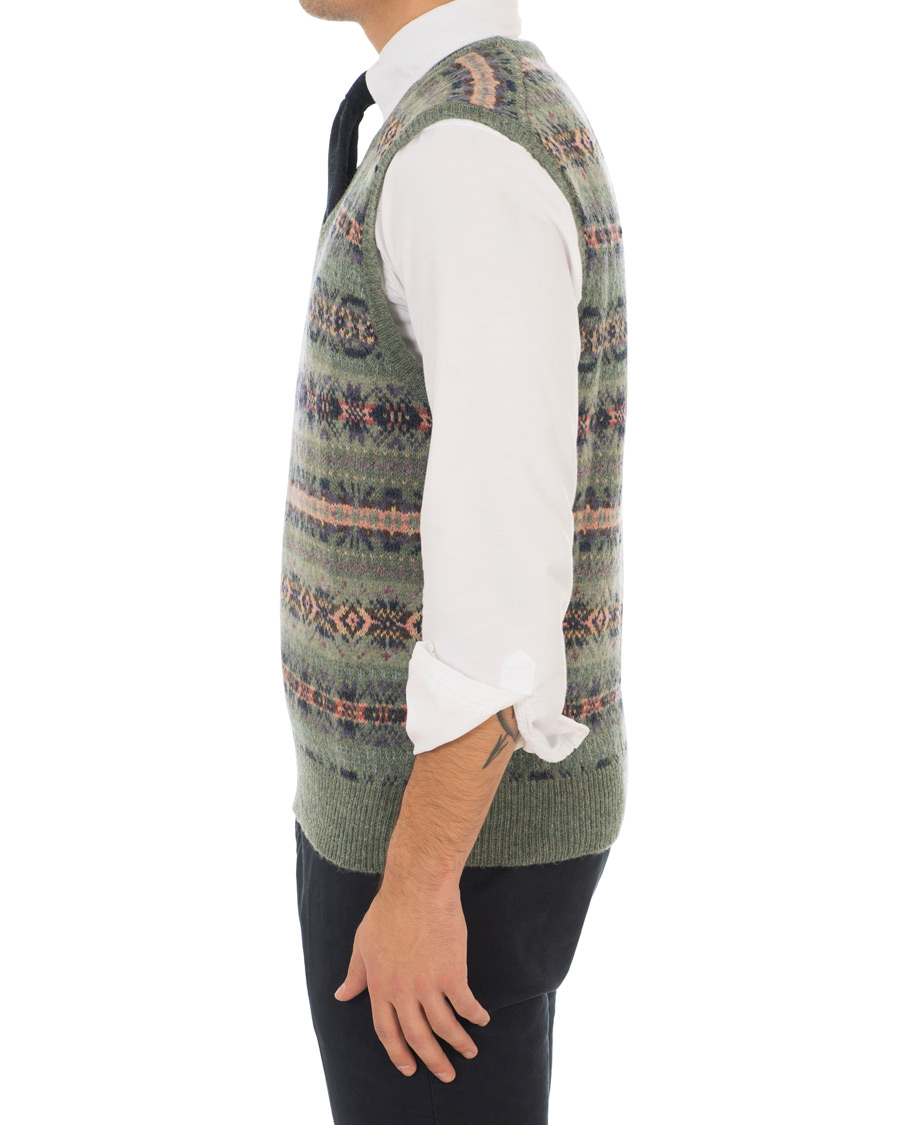 Herre | Trøjer | Polo Ralph Lauren | Wool Fairisle Crew Vest Lovette/Multi