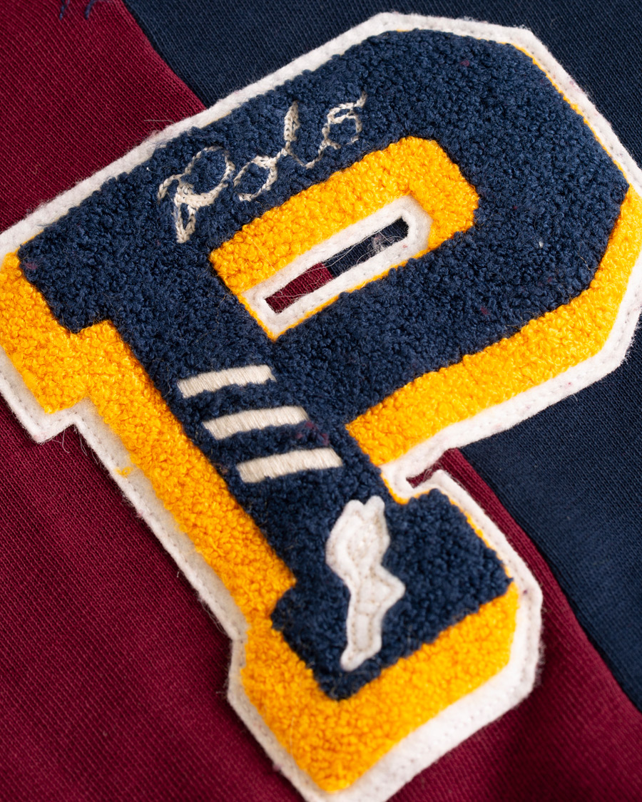 Herre | Trøjer | Polo Ralph Lauren | Teddy P Crew Neck Sweatshirt Cruise Navy/Classic Wine