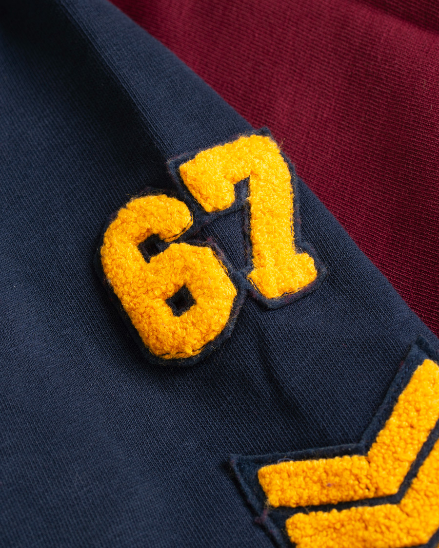 Herre | Trøjer | Polo Ralph Lauren | Teddy P Crew Neck Sweatshirt Cruise Navy/Classic Wine