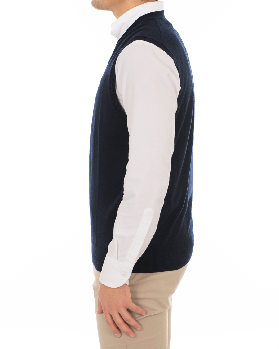 Herre | Trøjer | Polo Ralph Lauren | Merino Vest Hunter Navy