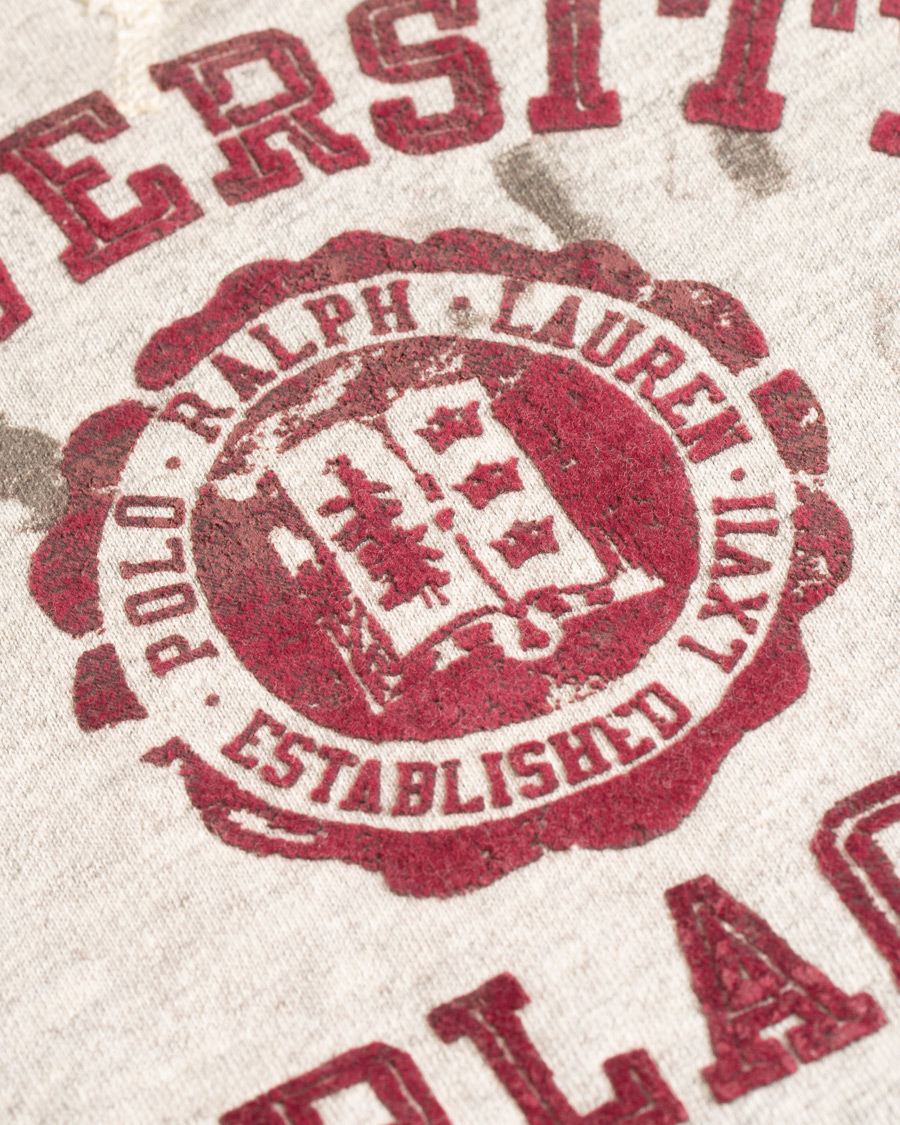 Herre | Trøjer | Polo Ralph Lauren | Varsity Crew Neck Sweatshirt Stadium Grey