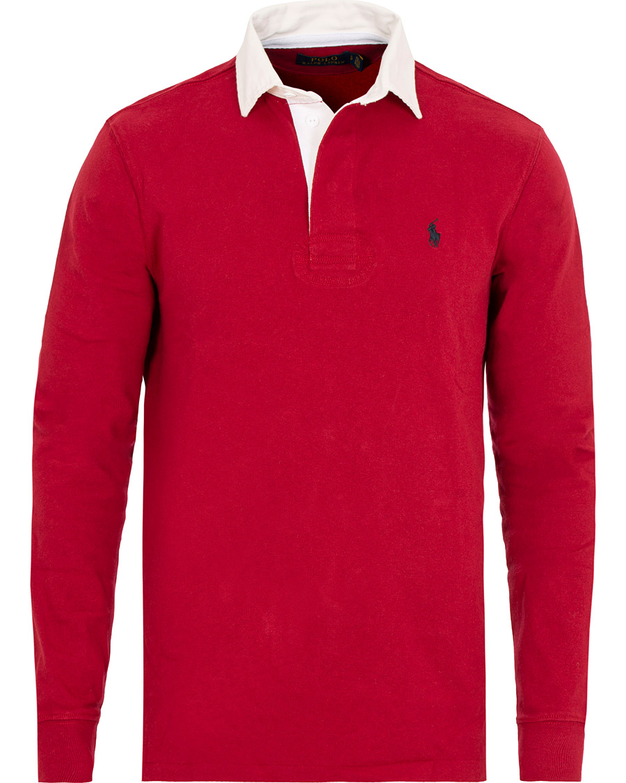 Herre | Trøjer | Polo Ralph Lauren | Solid Rugger Eaton Red