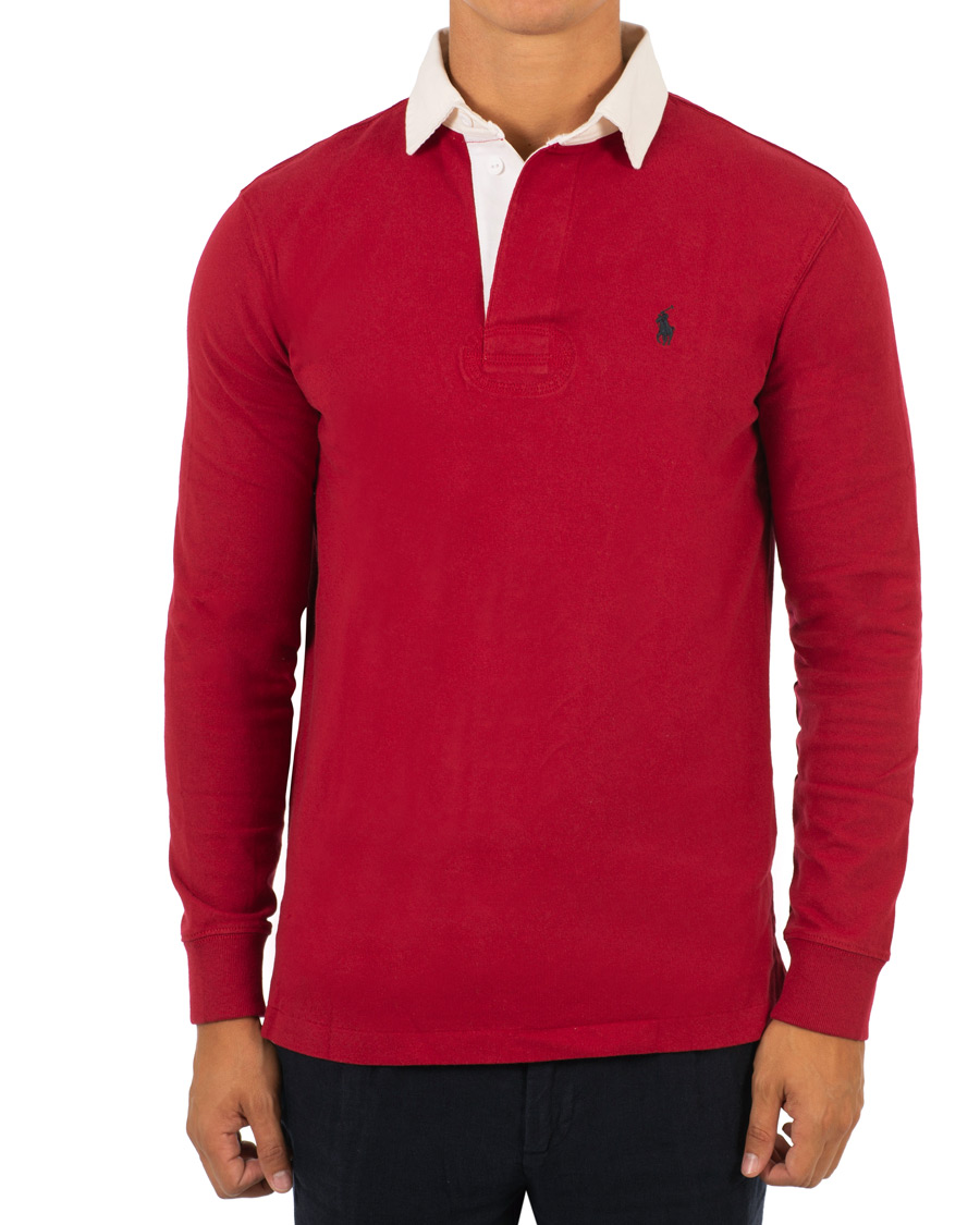 Herre | Trøjer | Polo Ralph Lauren | Solid Rugger Eaton Red