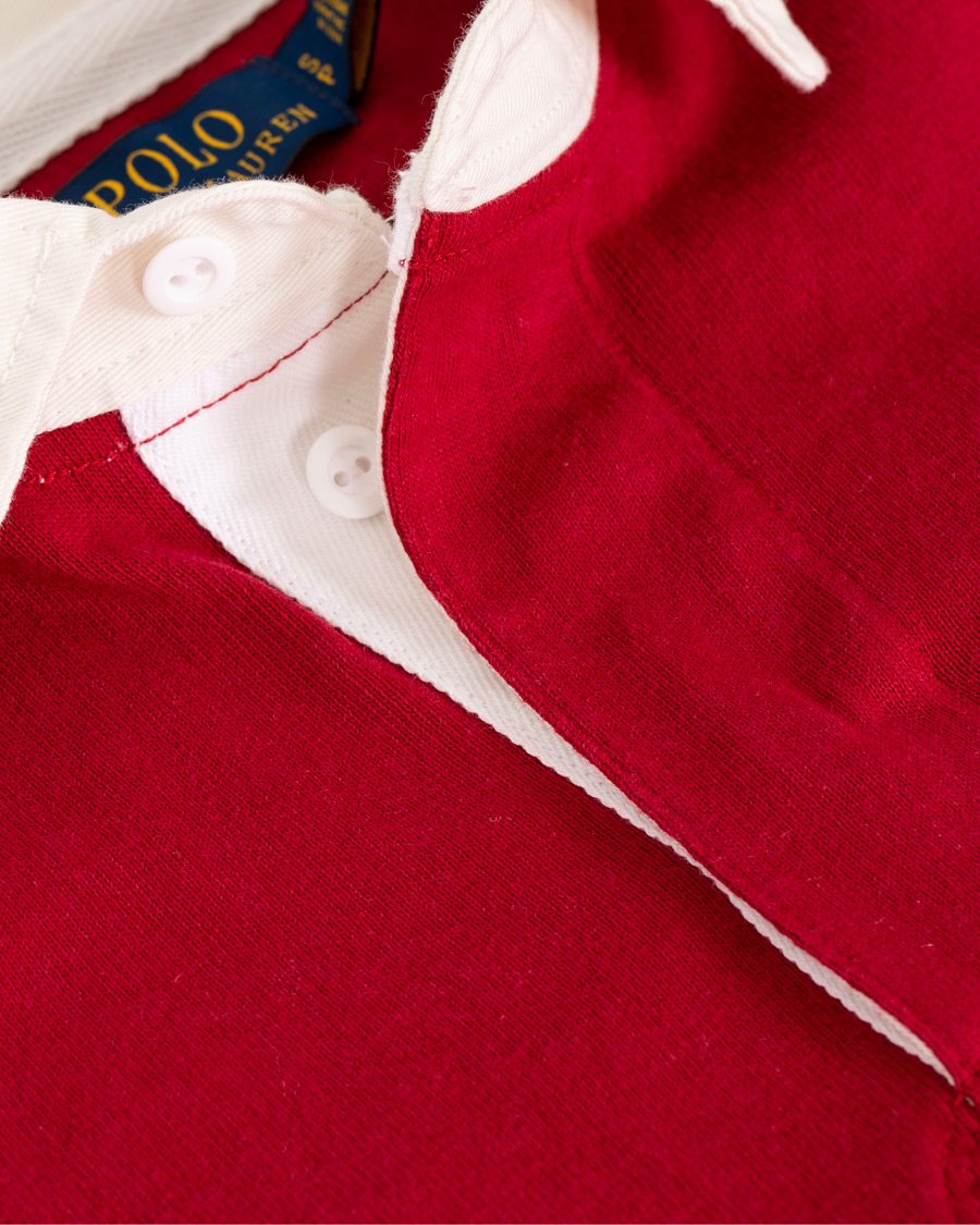Herre | Trøjer | Polo Ralph Lauren | Solid Rugger Eaton Red