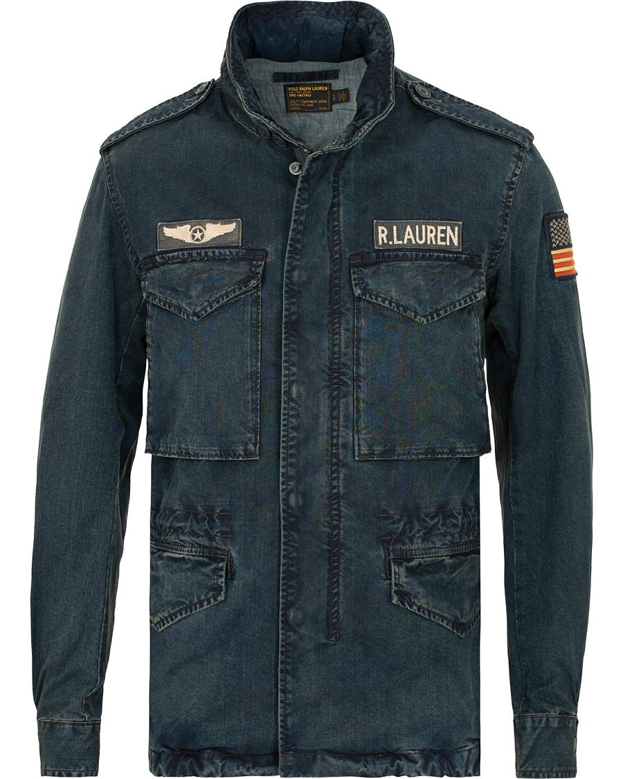 Herre | Jakker | Polo Ralph Lauren | Denim Field Jacket Harrison Wash