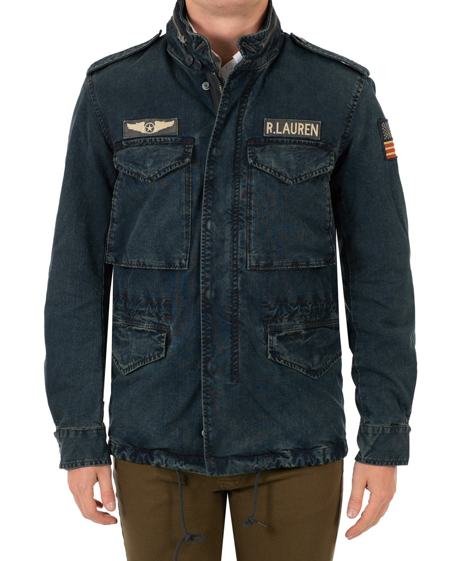 Herre | Jakker | Polo Ralph Lauren | Denim Field Jacket Harrison Wash