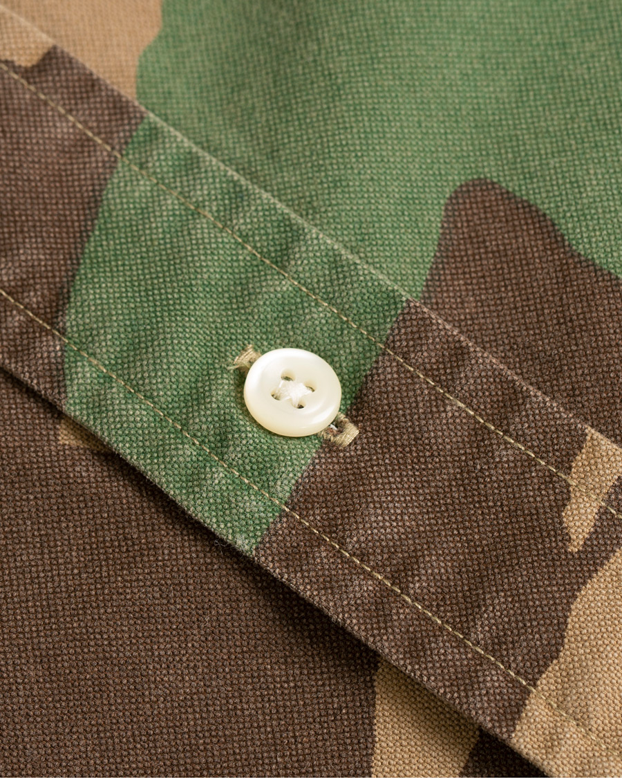 Herre | Skjorter | Polo Ralph Lauren | Slim Fit Camo Shirt Green