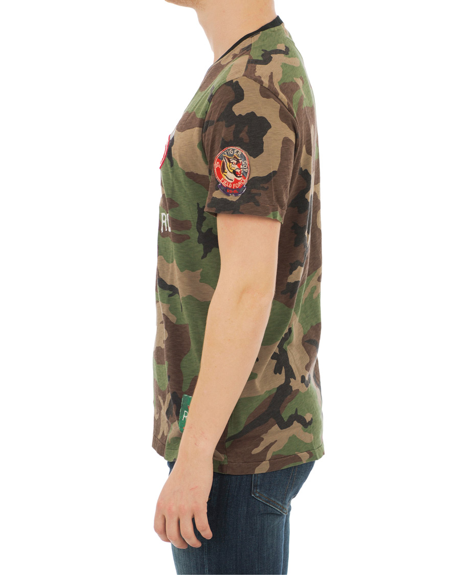 Herre | T-Shirts | Polo Ralph Lauren | Tiger Crew Neck Tee Camo