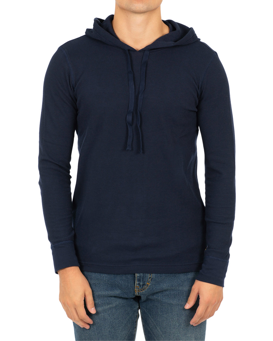 Herre | Trøjer | Polo Ralph Lauren | Waffle Hoodie Cruise Navy