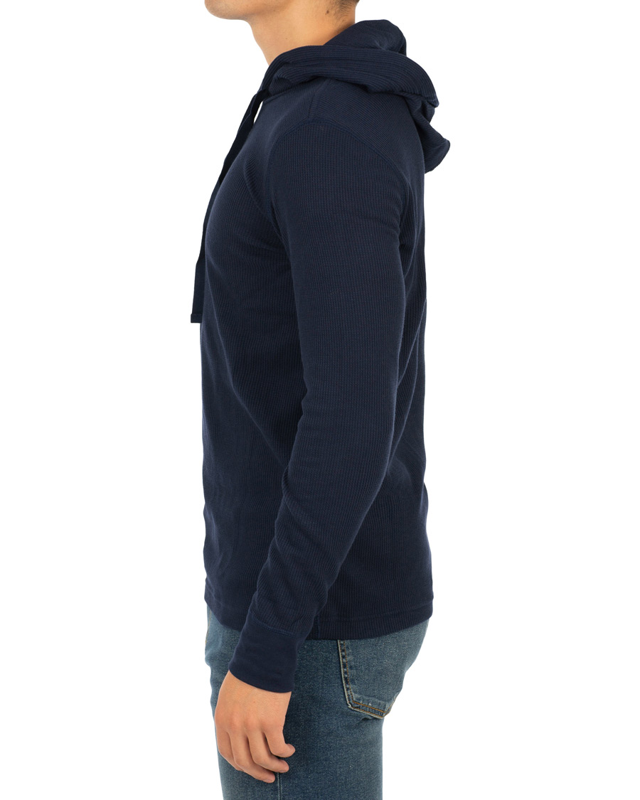Herre | Trøjer | Polo Ralph Lauren | Waffle Hoodie Cruise Navy