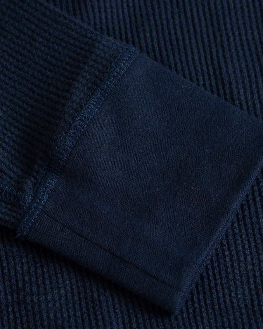 Herre | Trøjer | Polo Ralph Lauren | Waffle Hoodie Cruise Navy