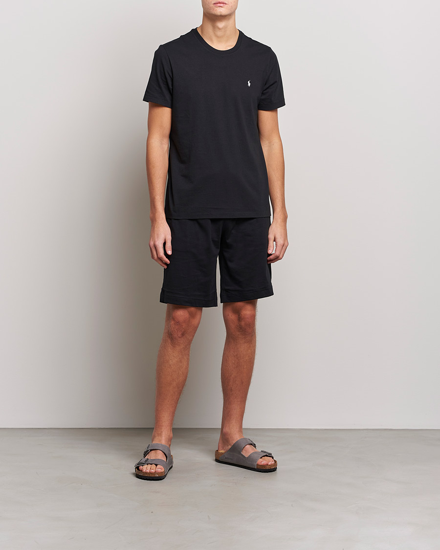 Herre | T-Shirts | Polo Ralph Lauren | Liquid Cotton Crew Neck Tee Black