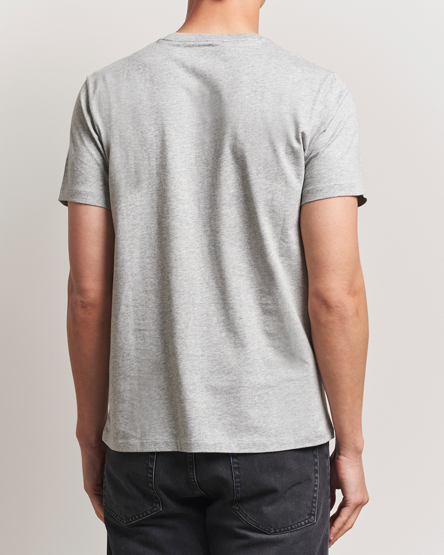 Herre | T-Shirts | Polo Ralph Lauren | Liquid Cotton Crew Neck T-Shirt Andover Heather