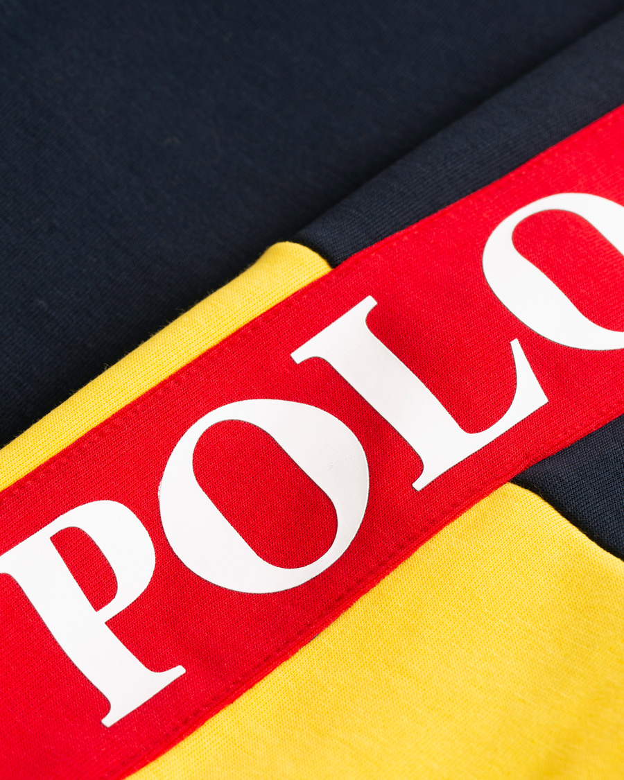 Herre | Trøjer | Polo Ralph Lauren | Active Block Hoodie Yellow/Navy