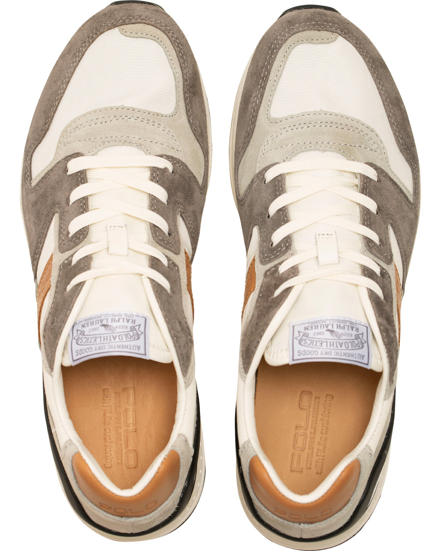 Herre | Polo Ralph Lauren Train 100 Running Sneaker White/Grey | Polo Ralph Lauren | Train 100 Running Sneaker White/Grey