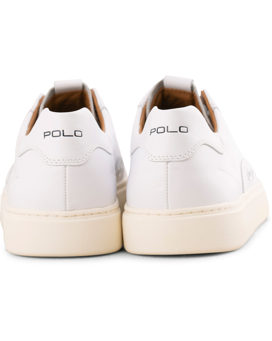 Herre | Polo Ralph Lauren Court 100 Lux Sneaker White | Polo Ralph Lauren | Court 100 Lux Sneaker White