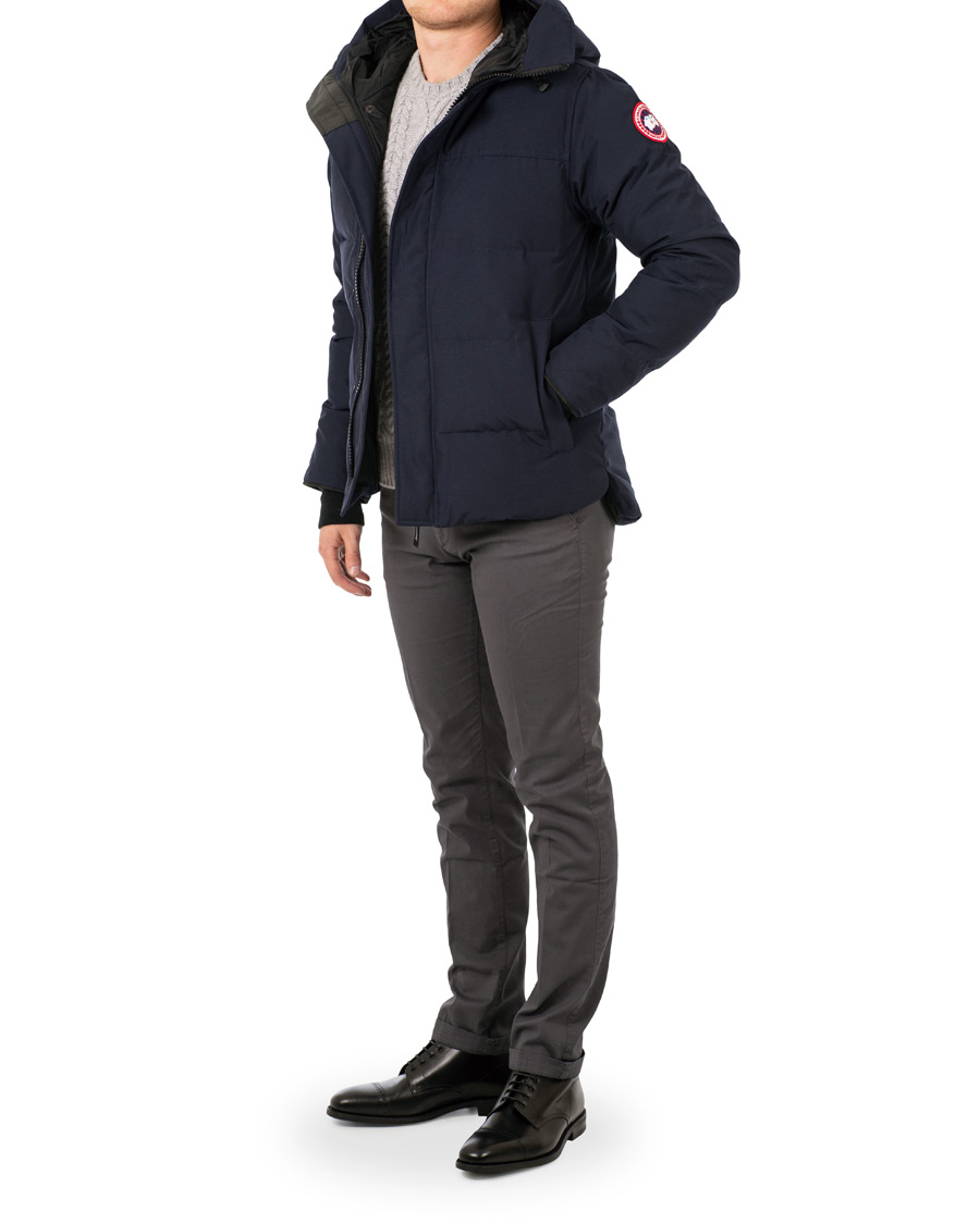 Savant galop tømmerflåde Canada Goose Macmillan Parka Admiral Blue - CareOfCarl.dk