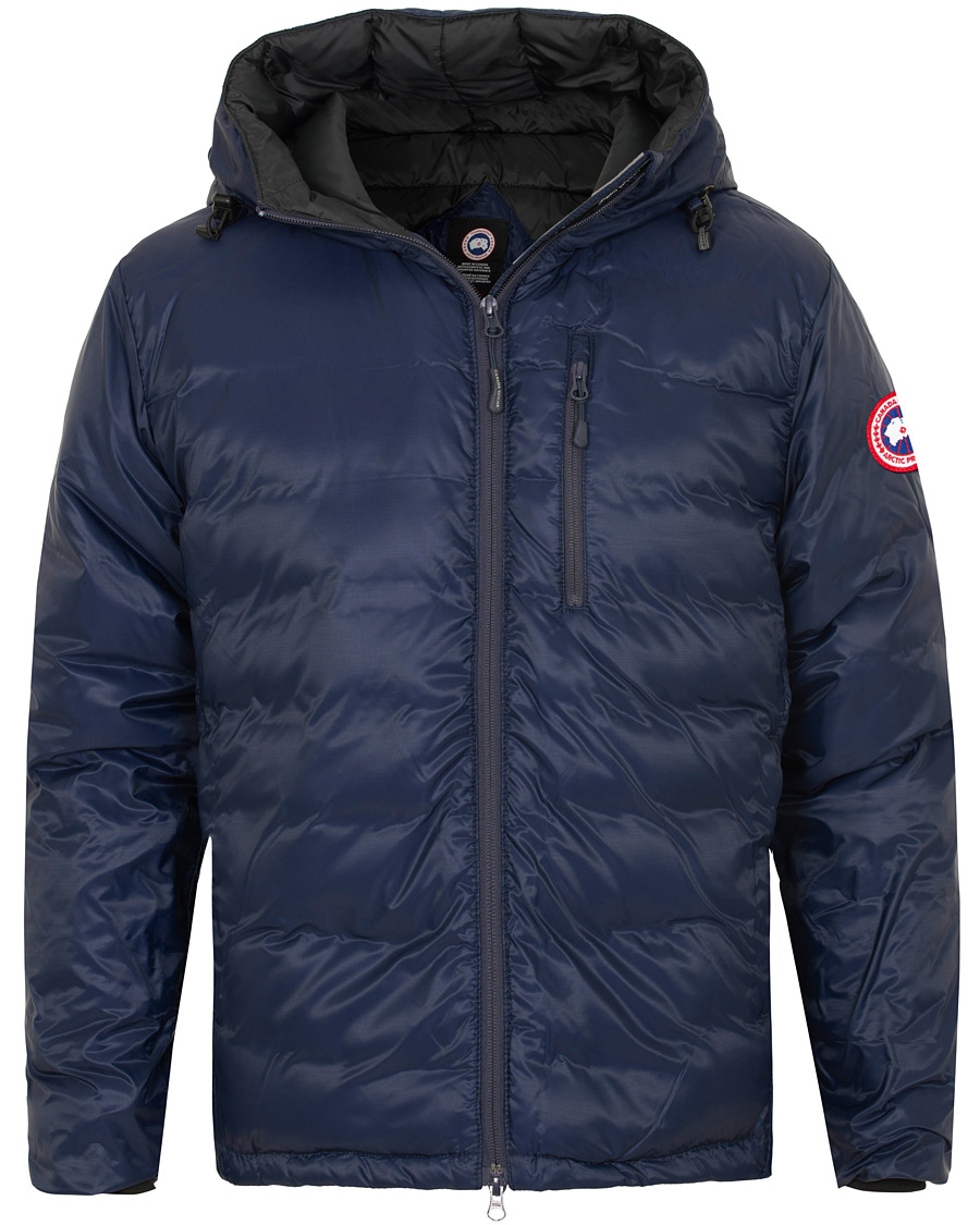 Herre | Jakker | Canada Goose | Lodge Hoody Down Jacket Admiral Blue