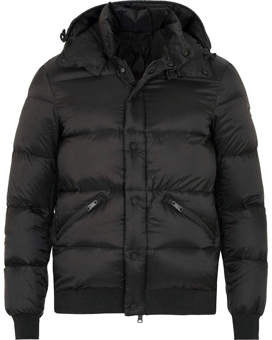 Herre | Jakker | Emporio Armani | Down Hooded Jacket Black