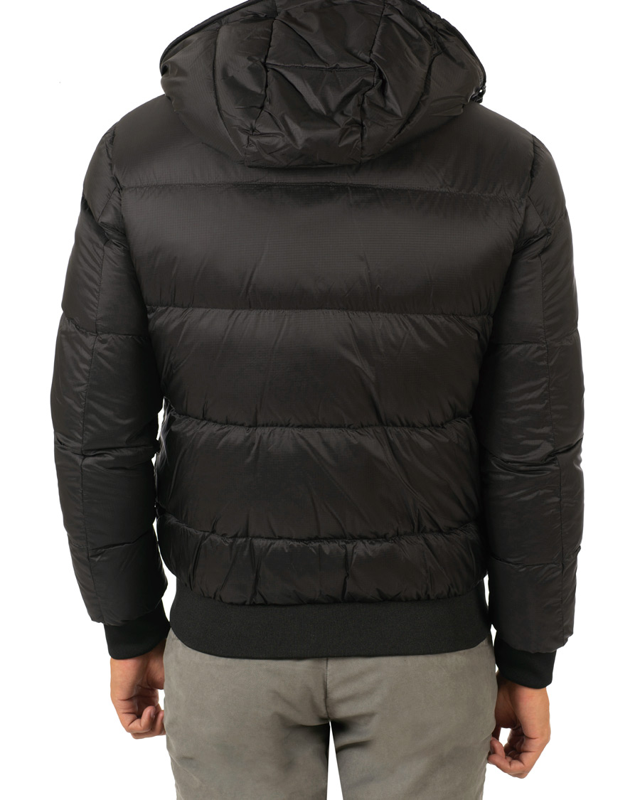 Herre | Jakker | Emporio Armani | Down Hooded Jacket Black