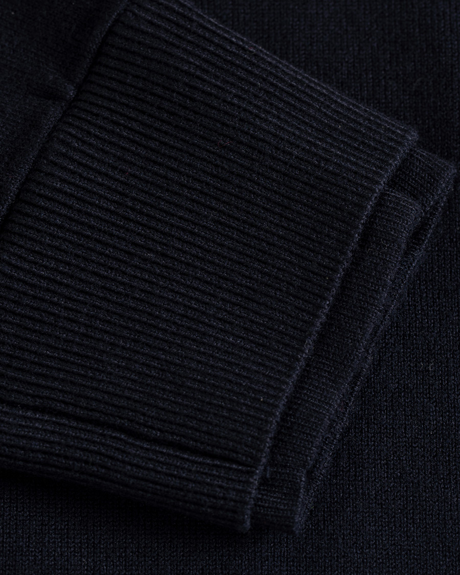 Herre | Trøjer | Emporio Armani | Half Zip Sweater Navy