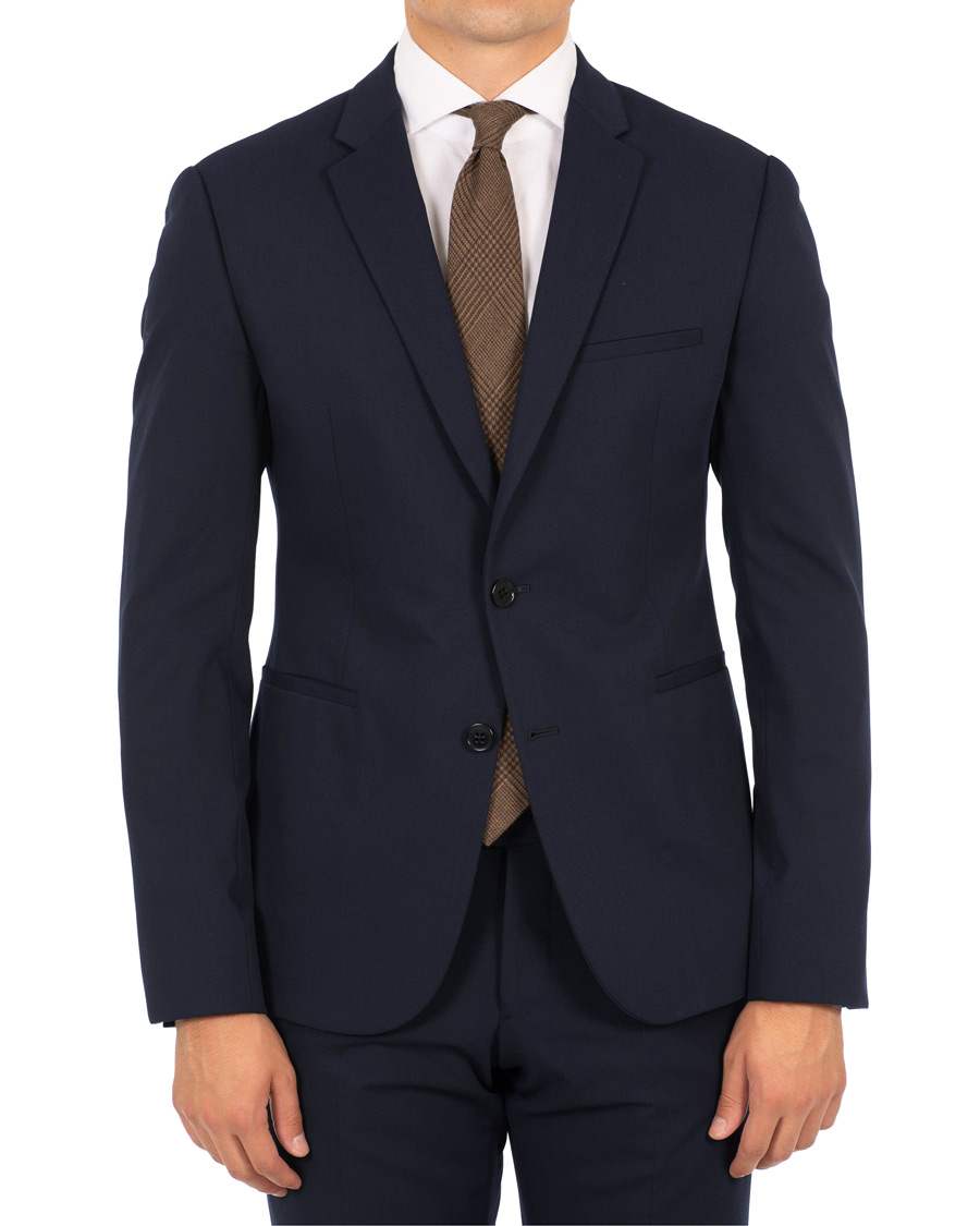 Herre | Jakkesæt | Emporio Armani | M-Line Stretch Suit Dark Blue