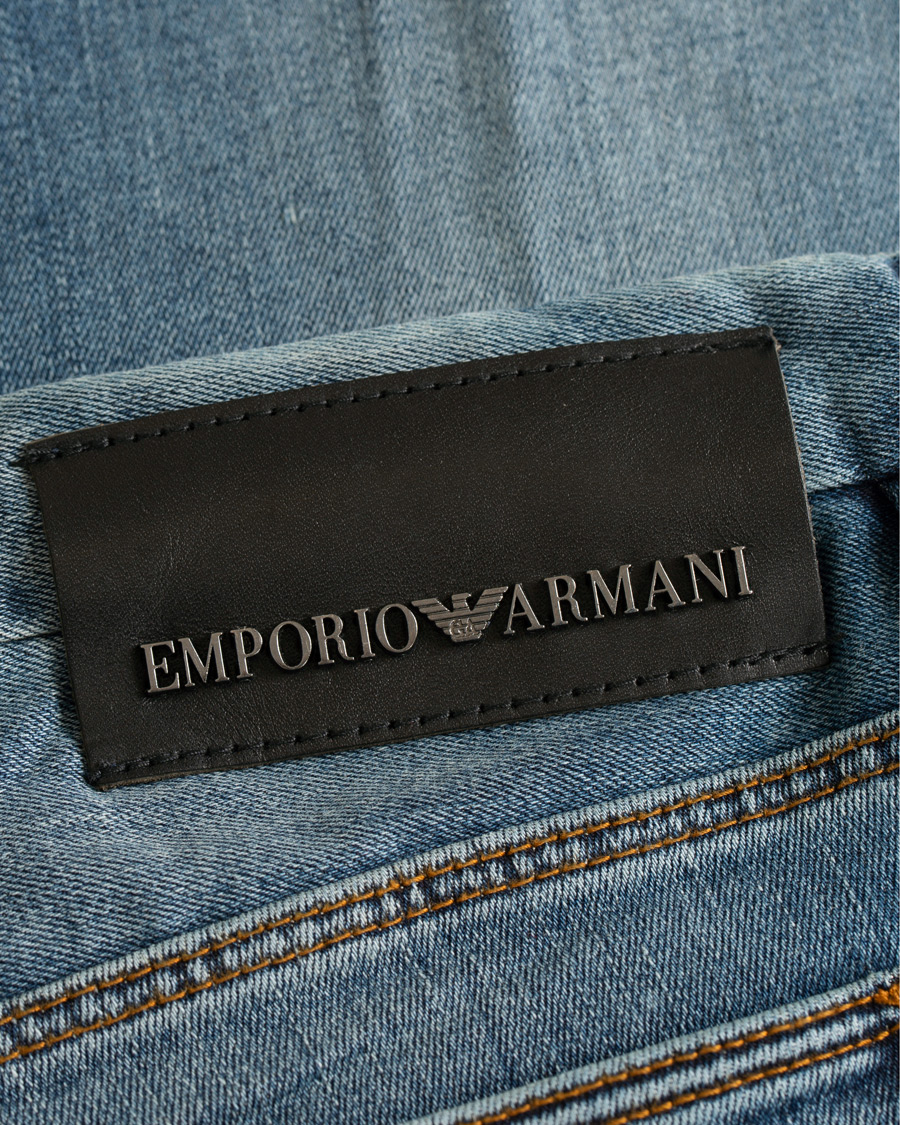 Herre | Jeans | Emporio Armani | Extra Slim Fit Jeans Mid Blue