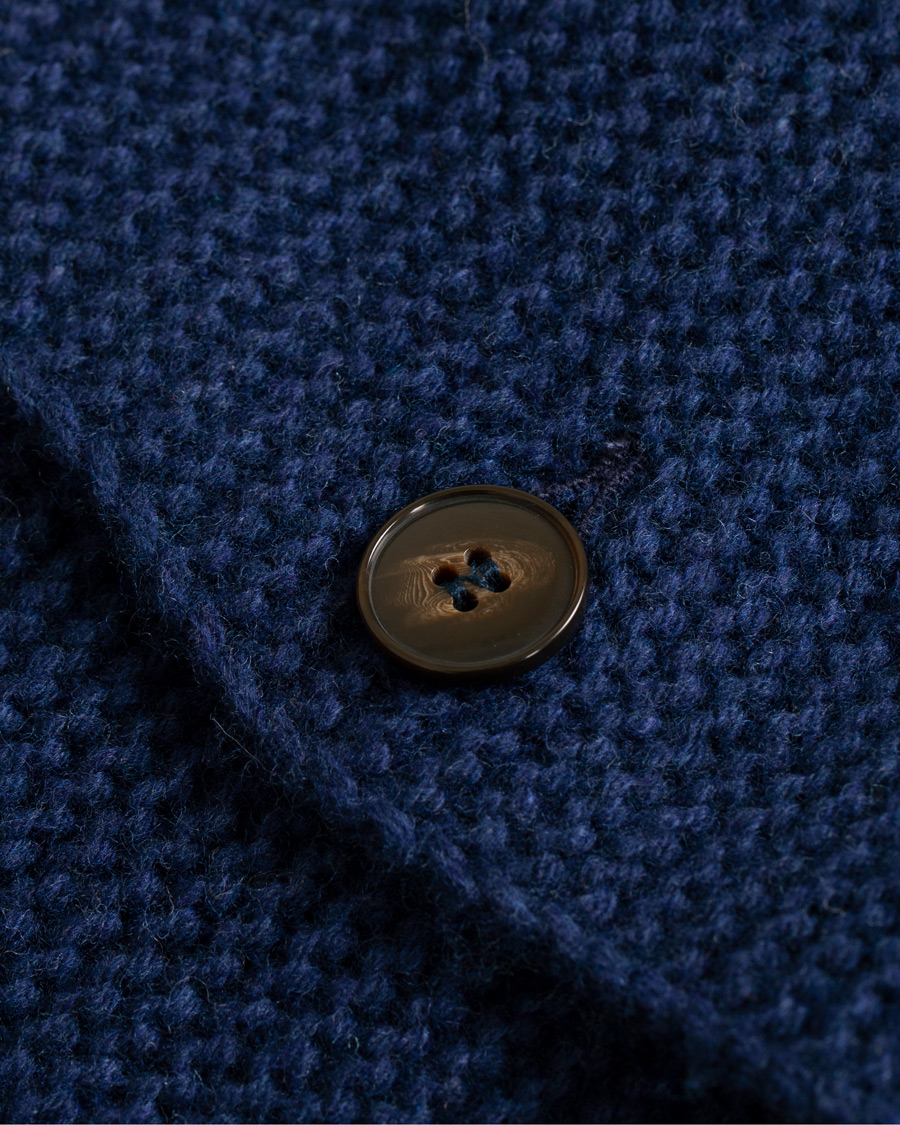 Herre | Blazere & jakker | L.B.M. 1911 | Knitted Cardigan Blazer Dark Blue