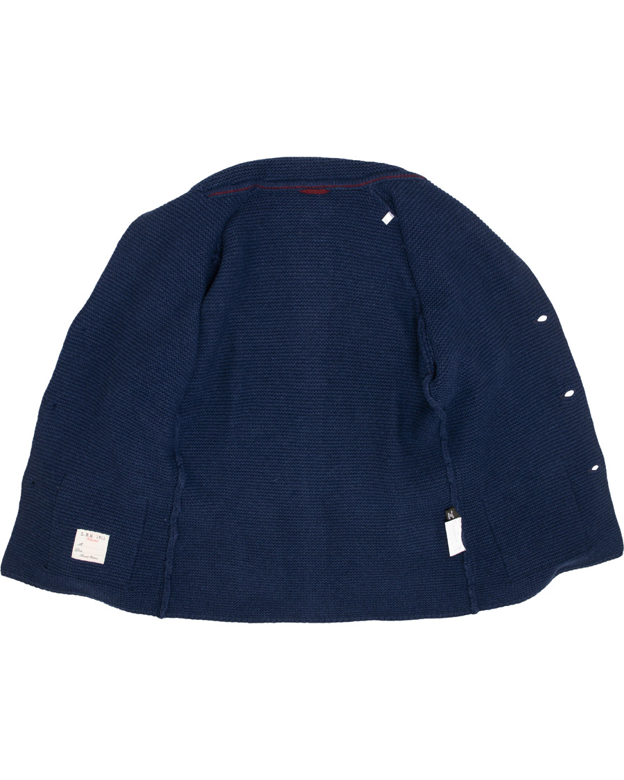 Herre | Blazere & jakker | L.B.M. 1911 | Knitted Cardigan Blazer Dark Blue