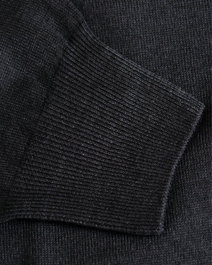 Herre | Trøjer | Gran Sasso | Vintage Merino Fashion Fit Cardigan Charcoal