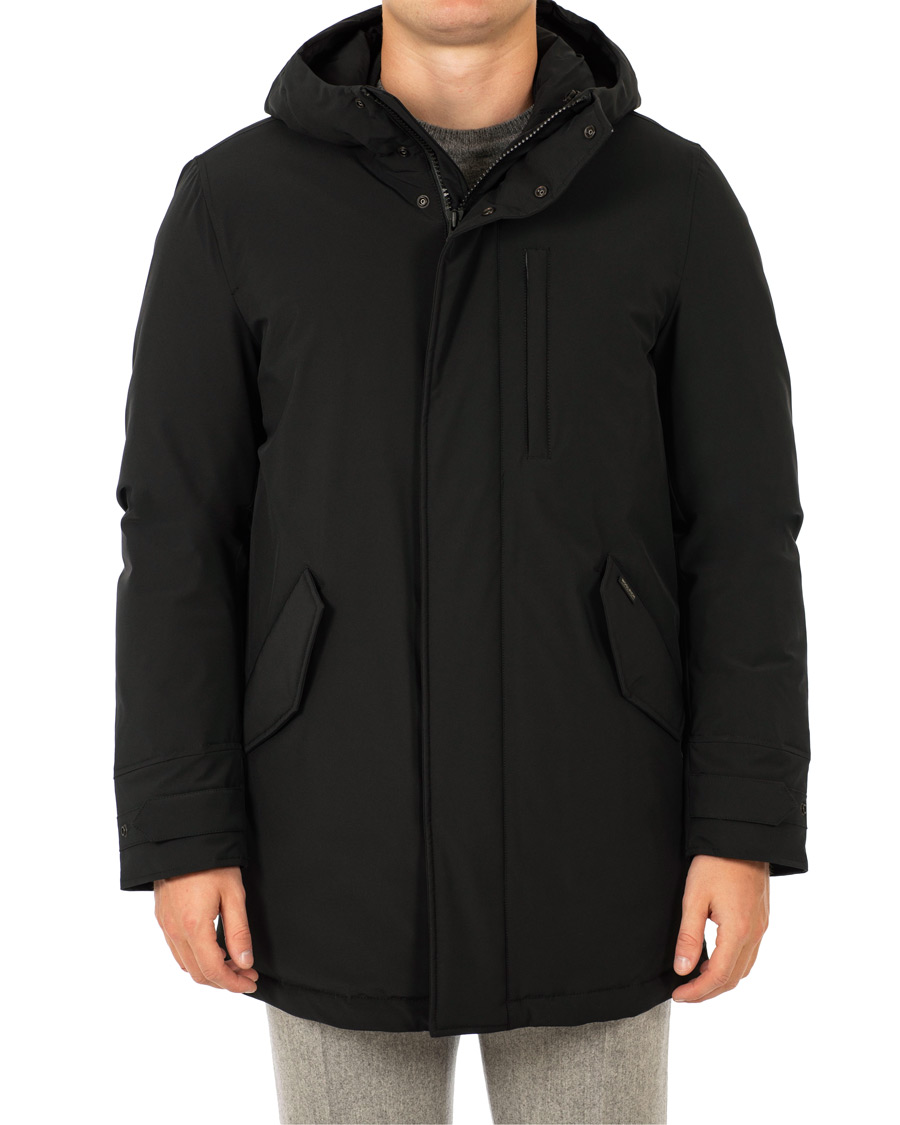 Herre | Jakker | Woolrich | Stretch Military Parka Black