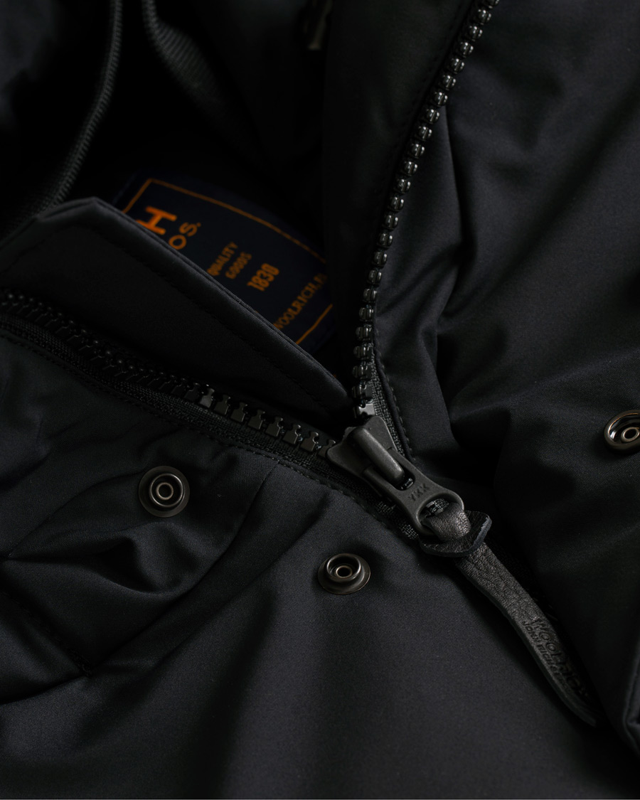 Herre | Jakker | Woolrich | Stretch Military Parka Black