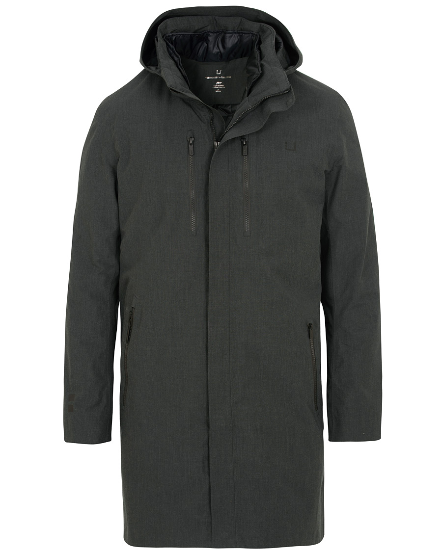 Herre | Jakker | UBR | UBER Black Storm Coat Delta Black Aramid