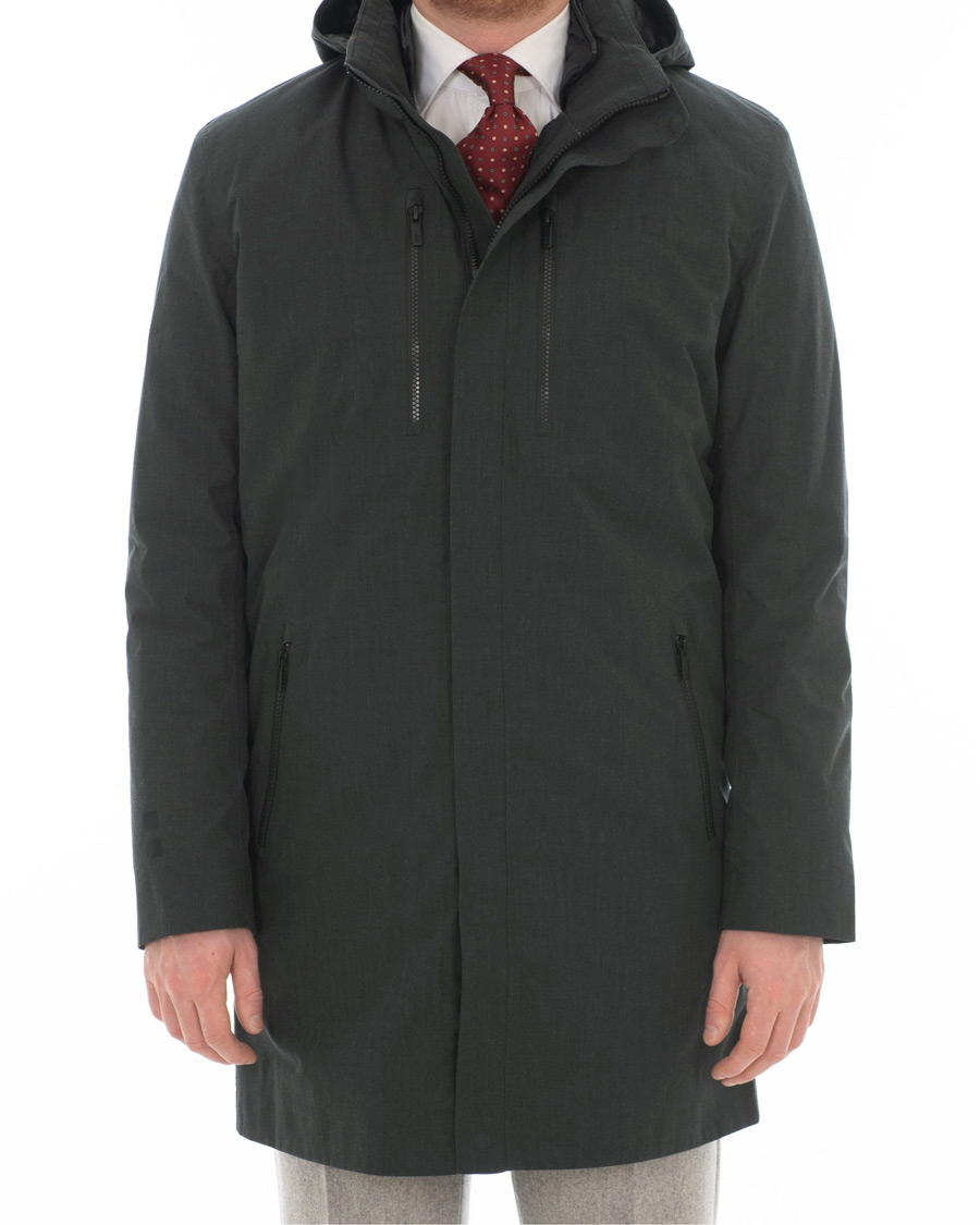 Herre | Jakker | UBR | UBER Black Storm Coat Delta Black Aramid