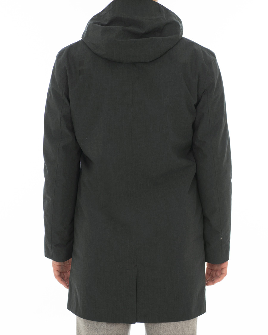 Herre | Jakker | UBR | UBER Black Storm Coat Delta Black Aramid