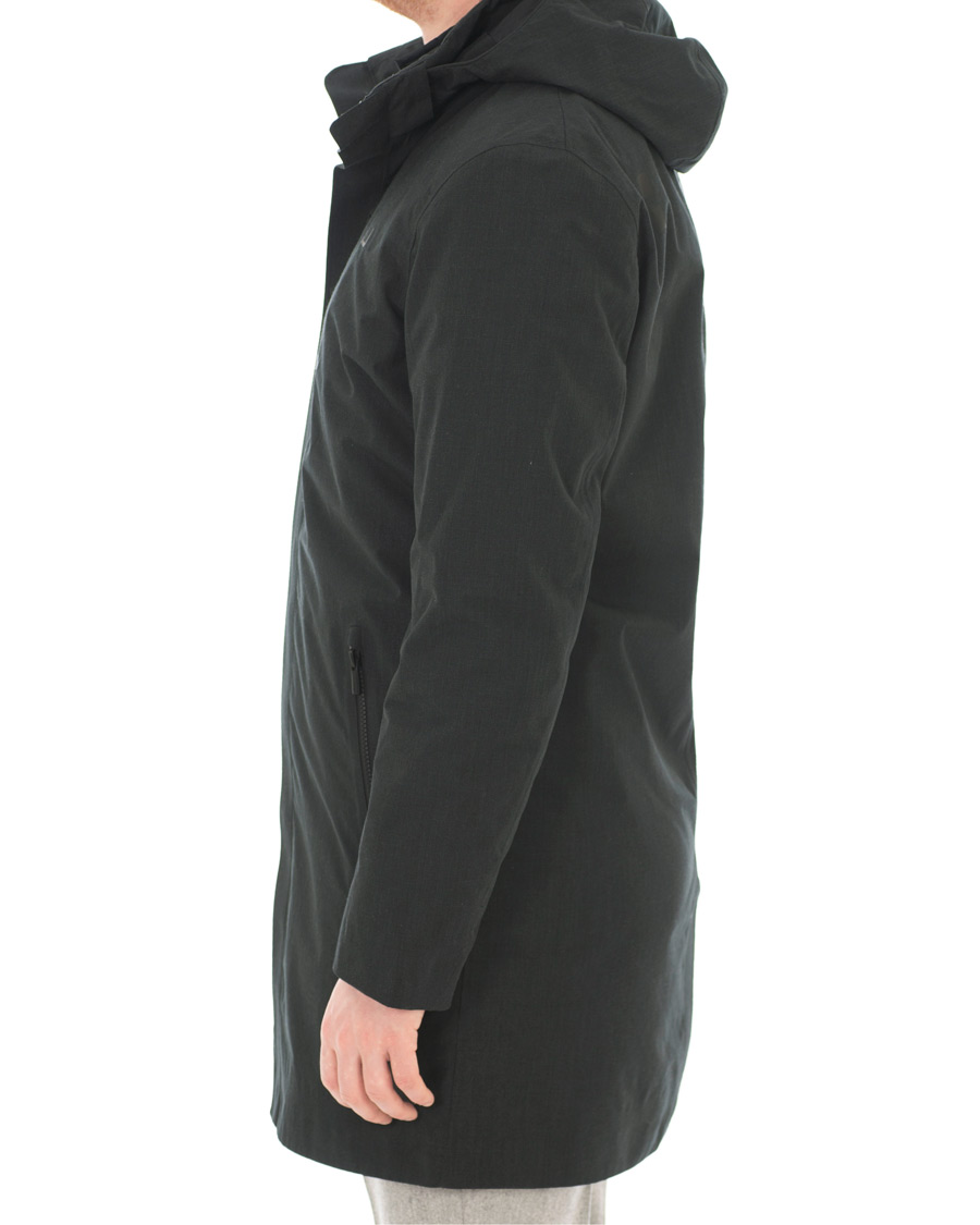 Herre | Jakker | UBR | UBER Black Storm Coat Delta Black Aramid