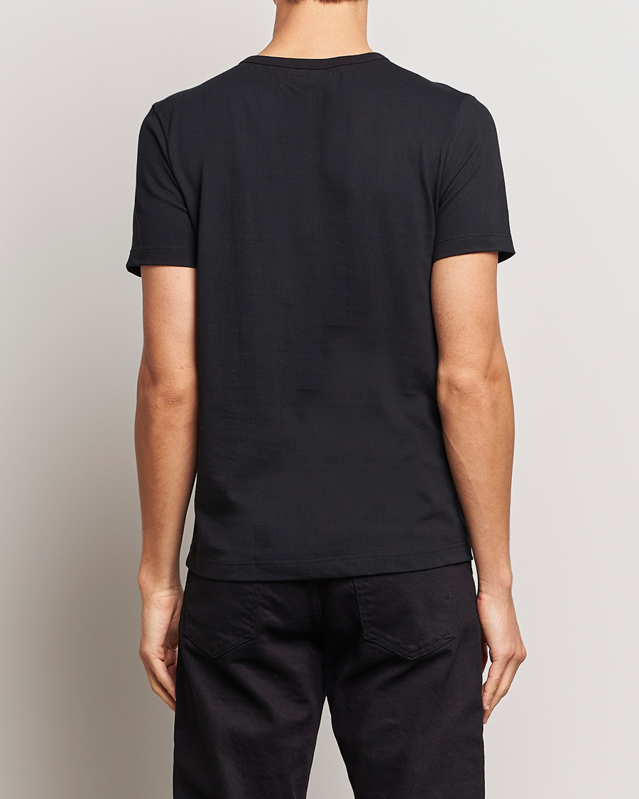 Herre | T-Shirts | Merz b. Schwanen | 1950s Classic Loopwheeled T-shirt Black