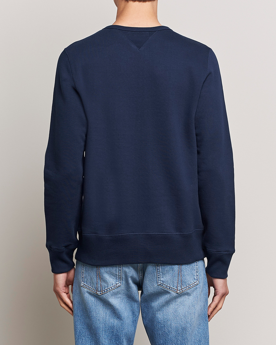 Herre | Trøjer | Merz b. Schwanen | Organic Cotton Crew Neck Sweat Ink Blue