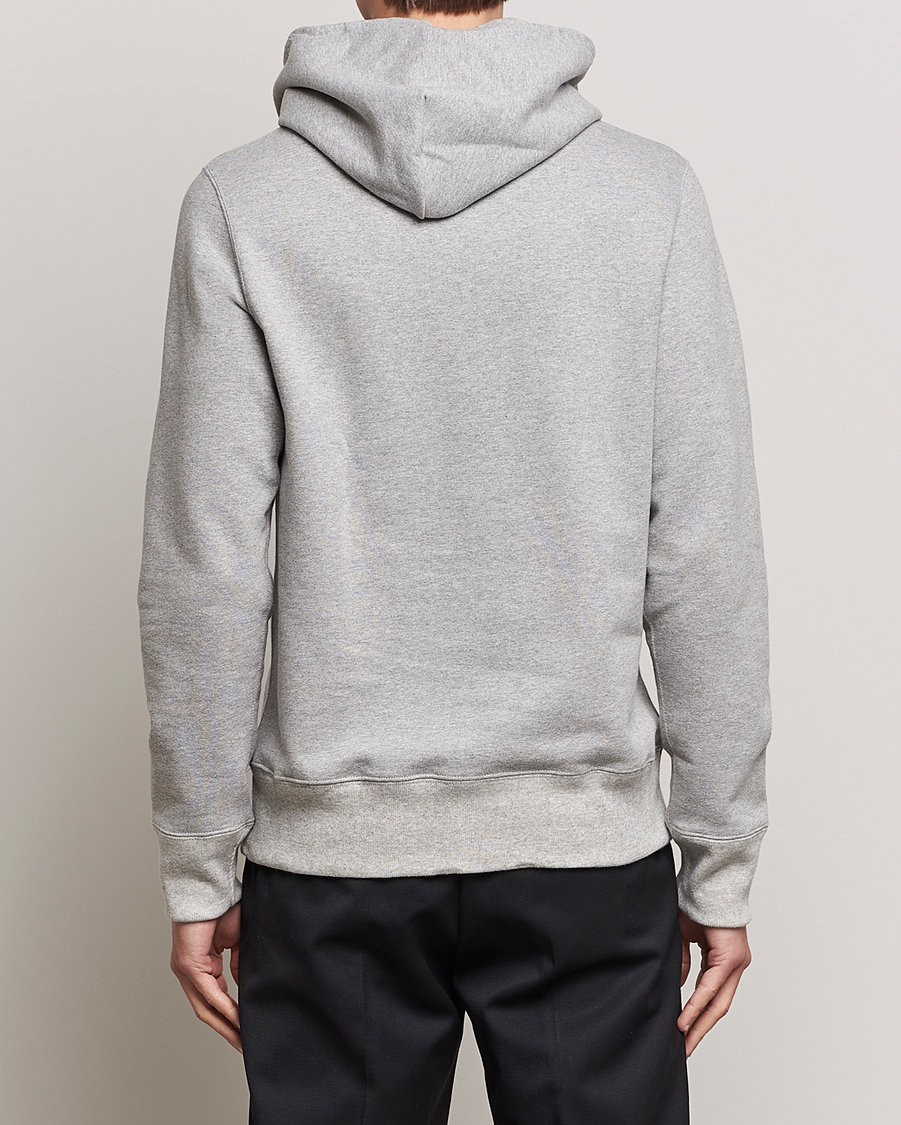 Herre | Trøjer | Merz b. Schwanen | Cotton Loopwheeled Hoodie Grey Melange