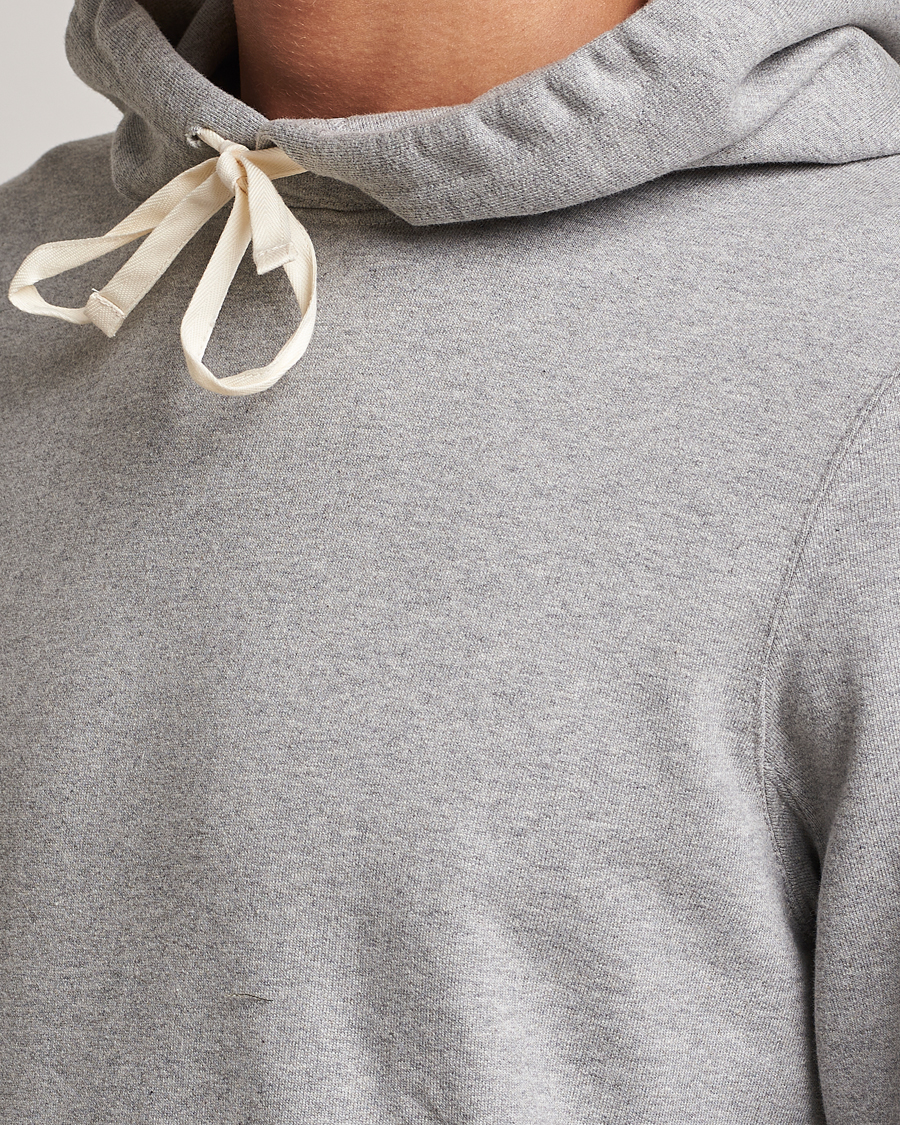 Herre | Trøjer | Merz b. Schwanen | Cotton Loopwheeled Hoodie Grey Melange