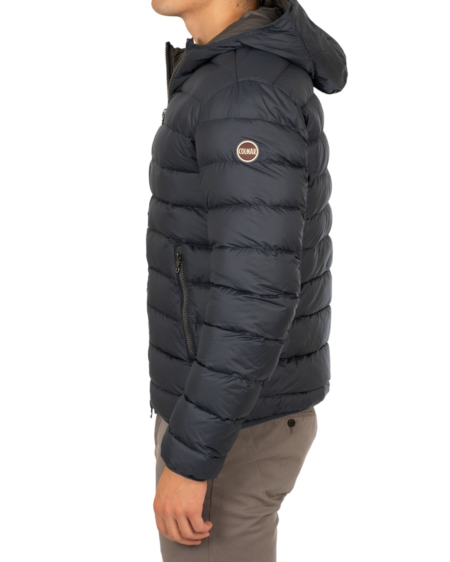 Herre | Jakker | Colmar | Empire Hooded Down Jacket Navy