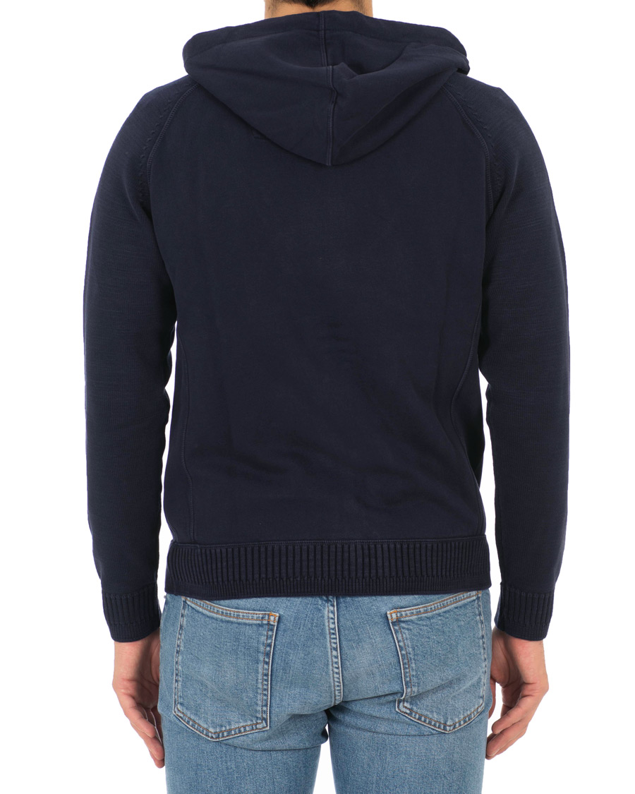 Herre | Trøjer | Aeronautica Militare | AF348 Full Zip Hoodie Navy