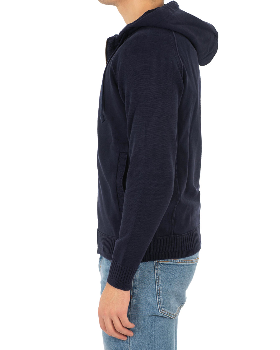 Herre | Trøjer | Aeronautica Militare | AF348 Full Zip Hoodie Navy